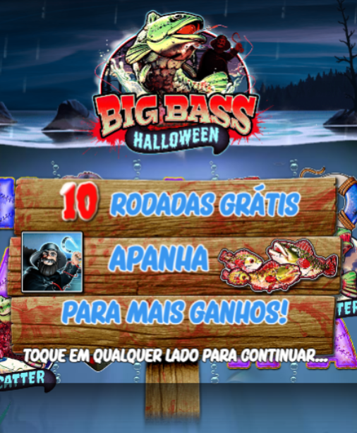 Big Bass Halloween bônus