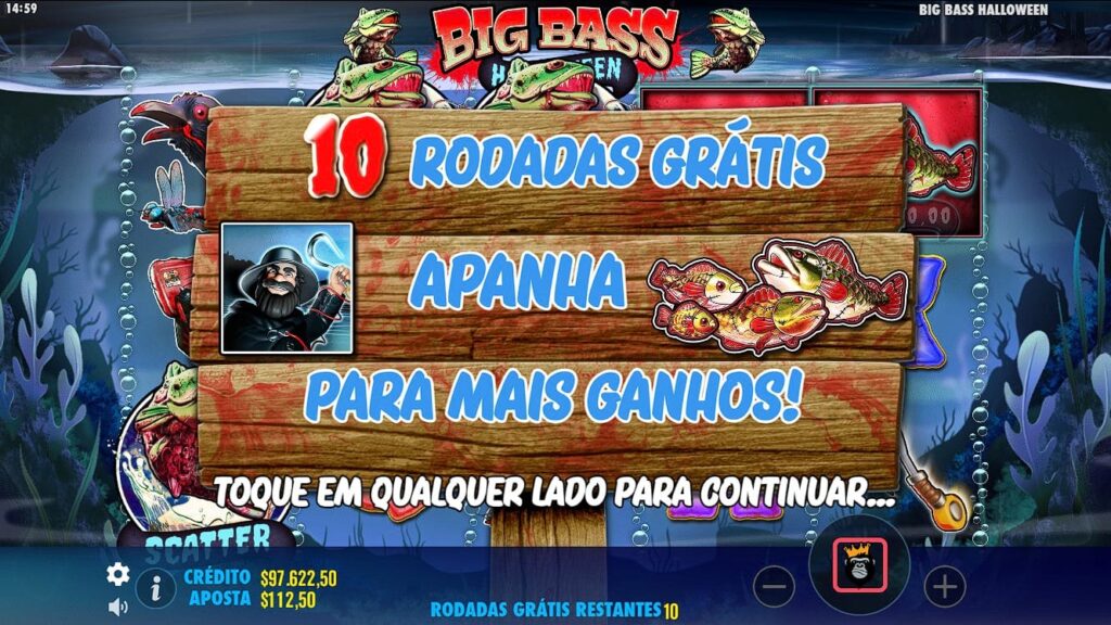 Rodadas Grátis de Big Bass Halloween