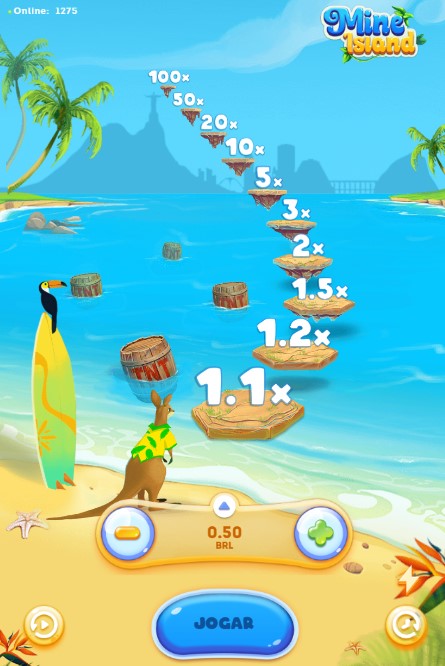 Mine Island como apostar