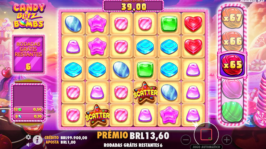 Candy Blitz Bombs Rodadas Grátis