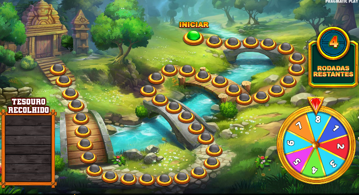 Mapa do Bônus de Jackpot Hunter