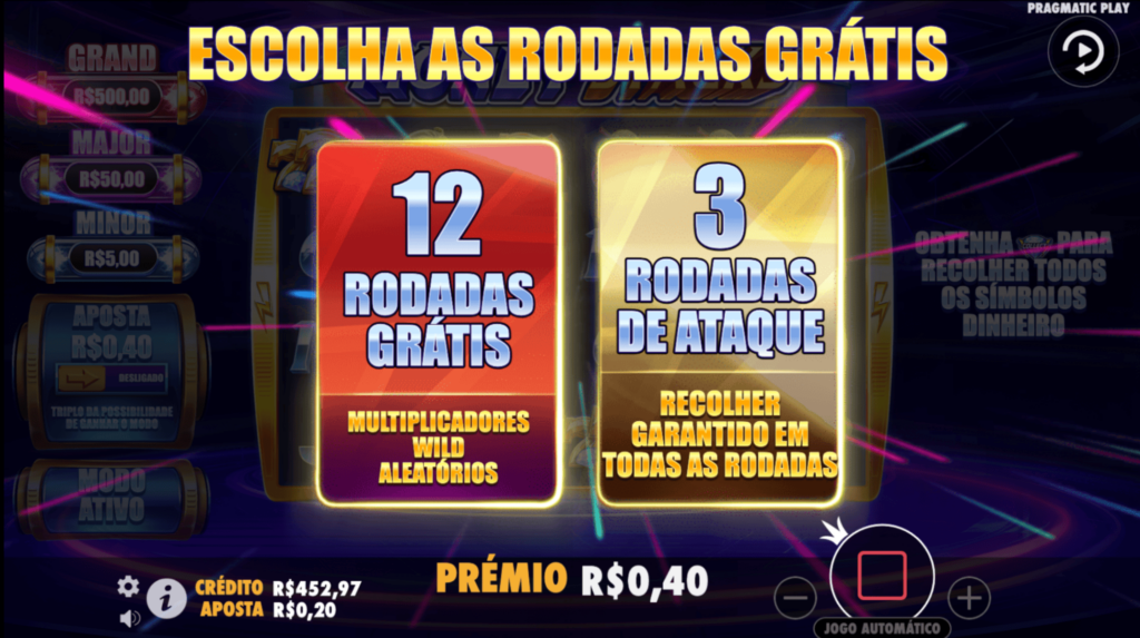 Rodadas de Grátis de Money Stacks