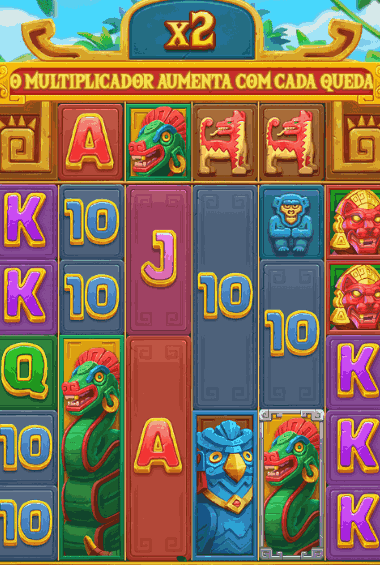 Fortune of Aztec Cascata com Multiplicador Progressivo