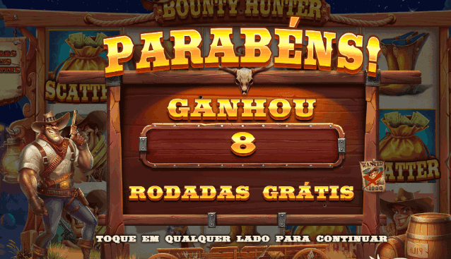 Bounty Hunter rodadas grátis