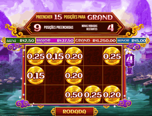 Bônus do slot Chests of Cai Shen 2